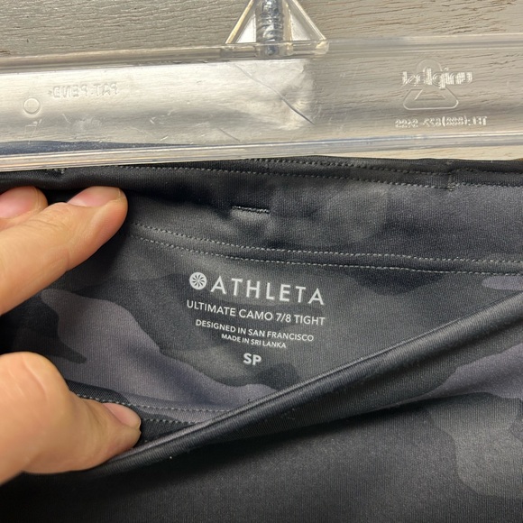Athleta Dark Camouflage Athletic Leggings - Picture 2 of 6